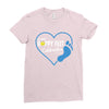 happy feet Ladies Fitted T-Shirt