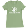 rocawear records hip hop Ladies Fitted T-Shirt