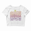 nature line Crop Top