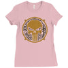 punisher punk Ladies Fitted T-Shirt