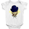 thug skull. Baby Onesie