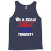 on a scale of one to america how free are you tonight Tank Top