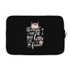 Though She Be But Little She Is Fierce Laptop sleeve