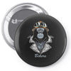 gorilla bikers Pin-back button