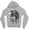 eagle ornate Zipper Hoodie