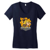 power man and iron iist Women's V-Neck T-Shirt