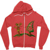 autumn = embarrassment Zipper Hoodie
