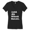 Jude JB Willem Malcolm Women's V-Neck T-Shirt