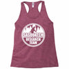 sasquatch research team Racerback Tank