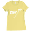 born to dart pfeil arrow bullseye triple double 180 club profi Ladies Fitted T-Shirt