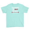 train insaiyan gym training to beat goku or krillin dbz dragon ball z Youth Tee