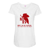 Nerv Gods In His Heaven Alls Right With The World Maternity Scoop Neck T-shirt