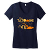 visit tatooine Women's V-Neck T-Shirt