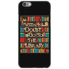 harry potter when in doubt go to the library iPhone 6/6s Case