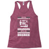 Never Underestimate A Grandpa With An Engineering Degree Racerback Tank