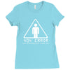 error 404 boyfriend not found Ladies Fitted T-Shirt