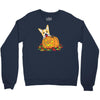 corgi pumpkin Crewneck Sweatshirt