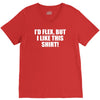 i'd flex but i like this V-Neck Tee