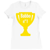 babbo numero 1 Ladies Fitted T-Shirt