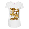 science rules Maternity Scoop Neck T-shirt