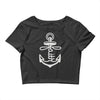 anchored faith (2) Crop Top