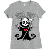 hug me Ladies Fitted T-Shirt