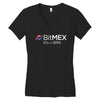 100x or gtfo bitmex edition white logo Women's V-Neck T-Shirt