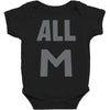 deku all m t shirt hero academia Baby Bodysuit