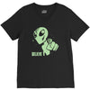 alien believe space sci fi ufo nerd V-Neck Tee