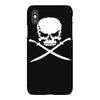 biker pirate skull bones swords iPhoneX