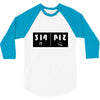 reflections on pi 3/4 Sleeve Shirt