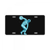 astronaut discus throwing License Plate