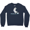 open wide Crewneck Sweatshirt