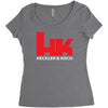 hk heckler and koch Women's Triblend Scoop T-shirt