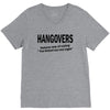 hangovers you kicked ass bro funny cool party booze alcohol geek shirt V-Neck Tee