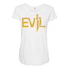 evil Maternity Scoop Neck T-shirt