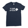 irish i were drunk Ladies Fitted T-Shirt