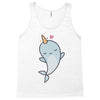 cute kawaii narwhals are cute Tank Top