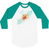 higgs event oil paint 3/4 Sleeve Shirt
