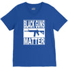 black guns matter V-Neck Tee