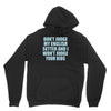 dont judge my english setter Hoodie