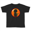 Kid Goku Saiyan With Dragon Ball 4 Star Toddler T-shirt