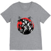 godzilla V-Neck Tee