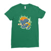 charging Ladies Fitted T-Shirt