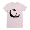 On The Moon Ladies Fitted T-Shirt