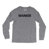 wanker brit british england english gift idea expat dad funny tee shir Long Sleeve Shirts