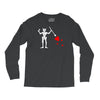 blackbeard's flag pirate edward teach Long Sleeve Shirts