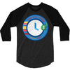 clock 3/4 Sleeve Shirt