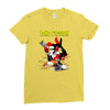 joke fiction Ladies Fitted T-Shirt