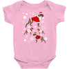 boxer christmas Baby Bodysuit